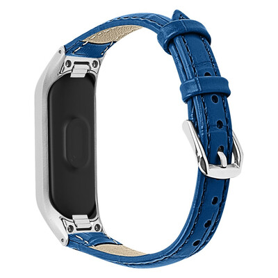 

ECSEM Slim Genuine Leather Strap Watch Band for Samsung Galaxy fit-e SM-R375 Smart Watch