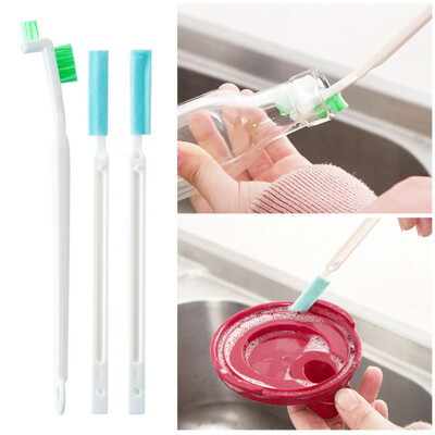 

〖Follure〗Small Sponge Bottle Cleaning Brush Kitchen Thermos Teapot Cleaner Tool 3Pcs