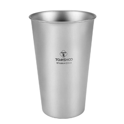 

Titanium Single-Wall Beer Cup 17oz 500ml