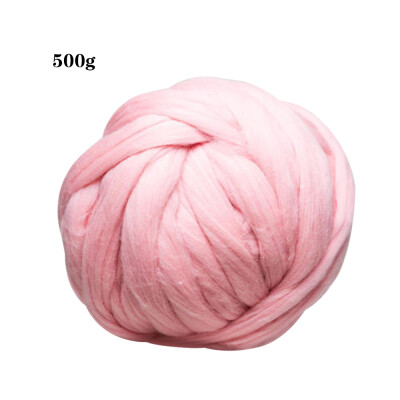 

Hand Arm Knitting Blanket Thick DIY Chunky Yarn Roving Knitted Blanket Bulky Yarn Winter Warm