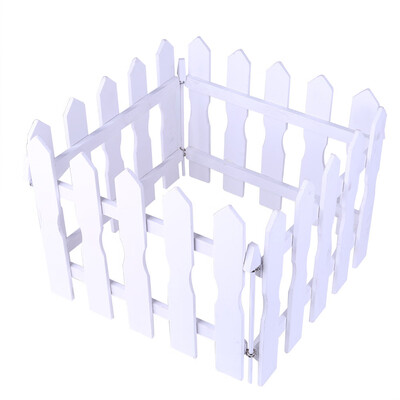 

〖Follure〗12MDIY Fairy Garden Kit Picket Fence Miniature Garden Christmas Xmas Tree Decor