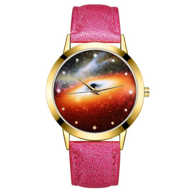 

RM Fashion Luxury Universe Black Hole Leather Belt Watch Ladies Quartz Watch