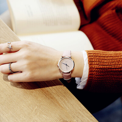

Watch female students contracted temperament ladies ins wind 2019 new lovers fashion Korean mens watches&womens watches