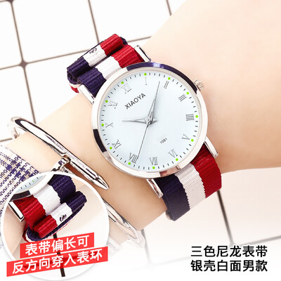 

Womens watch waterproof fashion 2019 new trend student leisure couple watch Korean version of simple atmospheric womens watch