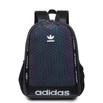 

Adidas 3D BP ROLL TOP 4D diamond designed unisex athletic backpack casual school bag mochila fashion travel big size bag teenager