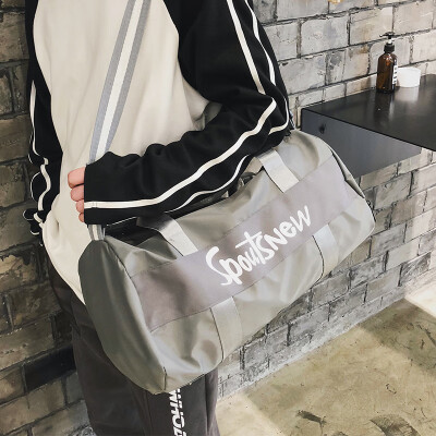 

2019 new bag short-distance travel bag female lightweight yoga bag hand raised poor duffel bag large capacity bag tide