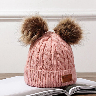 

Baby Winter Warm Hat Baby Newborn Knit Hat Infant Toddler Kid Crochet Hat Beanie Cap