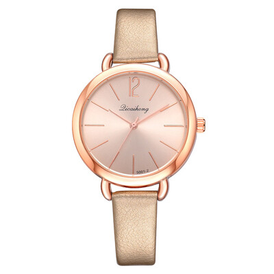 

Student fashion candy color watch belt ladies quartz watch