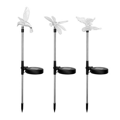 

3pcs Solar LED Lawn Light RGB Color Changing Outdoor Garden Landscape Lamp