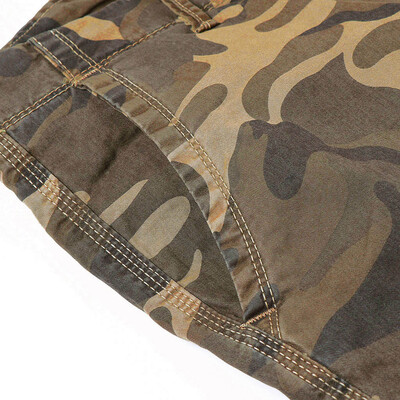 

Gobestart Mens Cool Summer Hot Leisure Pants Multi-Pocket Spring Overalls