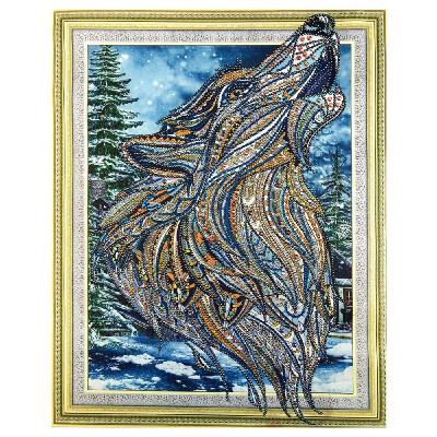 

Special Shaped Diamond Painting DIY 5D Partial Drill Cross Stitch Kits Crystal Rhinestone Arts 3030 NO6