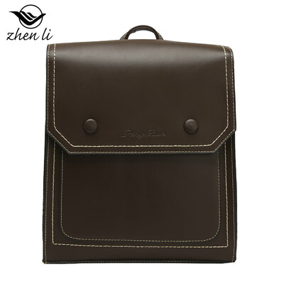 

Backpack womens new European&American style simple PU doctor bag for backpacks