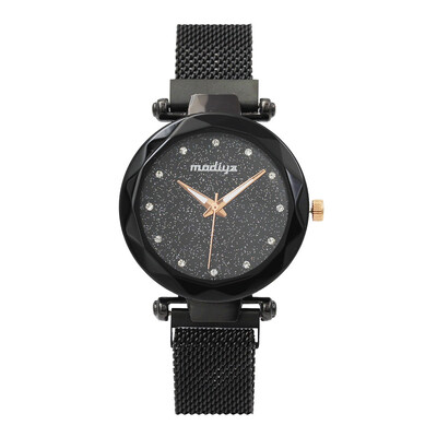 

Luxury Diamond Women Watches Fashion Rose Gold Ladies Starry Sky Magnet Watch Waterproof Female Wristwatch relogio feminino Gift