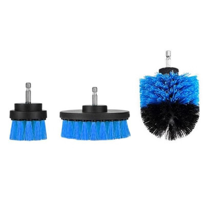

3pcs Electric Drill Cleaning Brushes for Bathroom Surfaces Tub Shower Tile