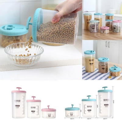 

Portable Storage Tank Plastic Kitchen Food Grain Bean Rice Storage Box Container Case Organizer