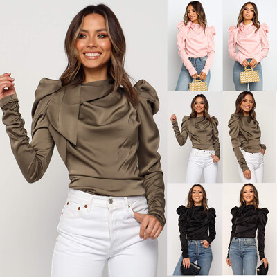 

Women Long Sleeve Blouse T Shirt Fashion Ladies Casual Tops Shirt Autumn Clothes