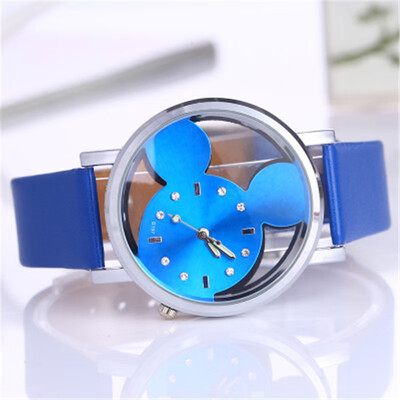 

Perspective simple&cute cartoon student watch quartz watch multicolor