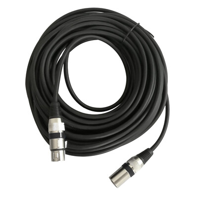 

3 Pin XLR Microphone Cable Male to Female Audio Extension Cord