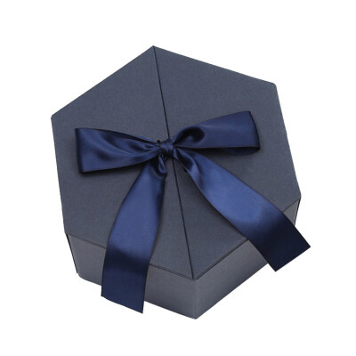 

Hexagonal Jewelry Surprise Birthday Anniversary Wedding Party Paper Gift Box