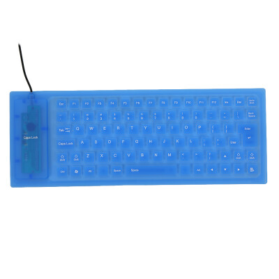 

85 Keys Flexible Keyboard USB Interface Foldable&Portable Dustproof Waterproof Quiet