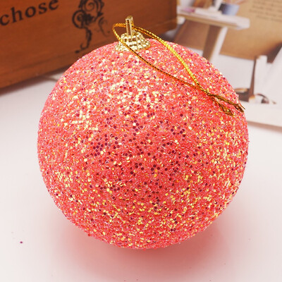 

Siaonvr Christmas Rhinestone Glitter Baubles Ball Xmas Tree Ornament Decoration 8CM