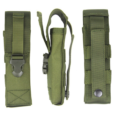 

Outdoor Nylon Flashlight Pouch Holster Belt Carry Case Holder Torch Light Bag