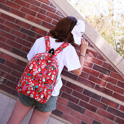 

Tailored Fashion Neutral School Rucksack Bag Gripesack Backpack Handbag Bookbag Red