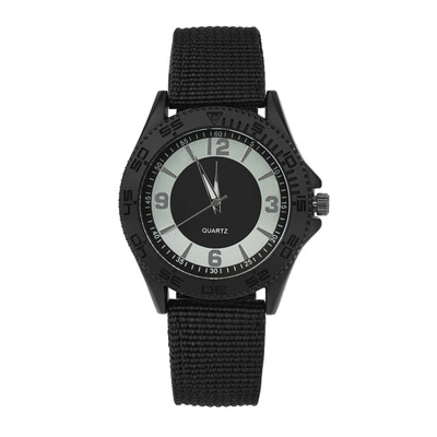 

〖Follure〗New Men Watch Retro Design Nylon Band Analog Alloy Quartz Wrist Watch