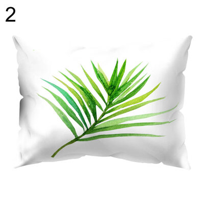 

Fashion Monstera Leaf Throw Pillow Case Cushion Cover Sofa Bed Home Car Decor