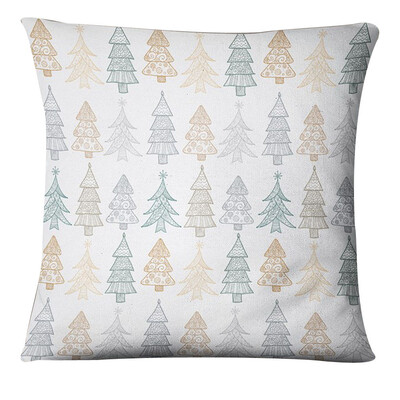 

Tailored Christmas Rectangle Cushion Cover Silk Square Pillow Case Pillowcase