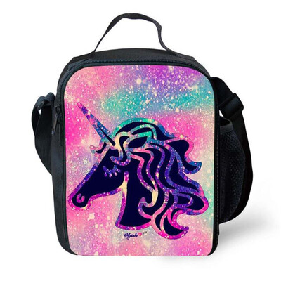 

Student School Convenient Lunchbox Cooler Bag Lunch Shoulder Picnic Bag Hot