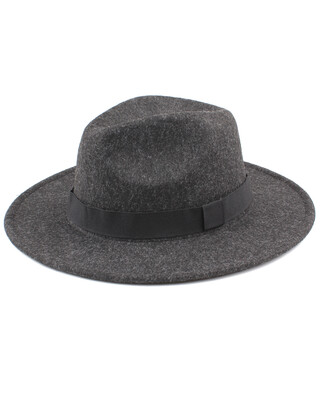

Women Men Unisex Felt Trilby Hats Wide Brim Adjustable Fedora Jazz Hat Caps