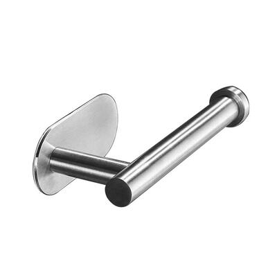 

Toilet Paper Holder without Drilling 304 Stainless Steel Tissue Roll Rack