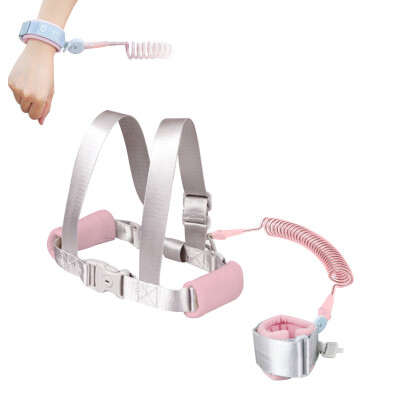 

Bedwell baby anti-lost with traction rope slip baby artifact anti-lost rope child safety belt lock four seasons universal bracelet shoulder strap dual-use child anti-lost bracelet children hand rope slow powder 2 m