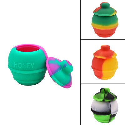 

〖Follure〗26mm Silicone Storage Container Jars Wax Dab Honey Pot Multi Use Random Nonstick