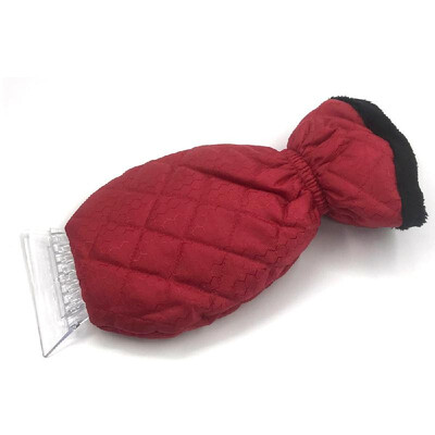 

Ice Scraper Mitt For Car Windshield Snow Scrapers with Waterproof Glove Lined of Thick Fleece Snow Remover