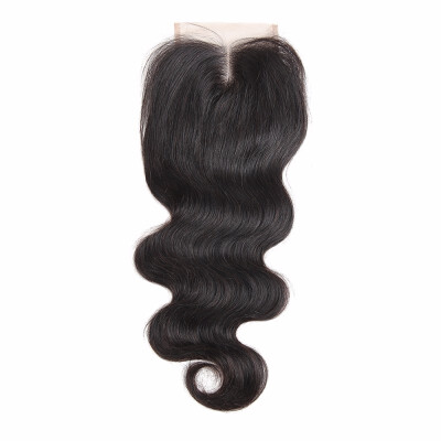 

Nami Hair 4x4 Lace Closure Brazilian Remy Hair Body Wave Free Middle Three Part 100 Human Hair Closure With Baby Hair