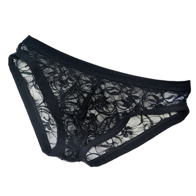

Sexy Mens Bikini Briefs Mesh Transparent Underwear Boxer Trunks Underpants Thong
