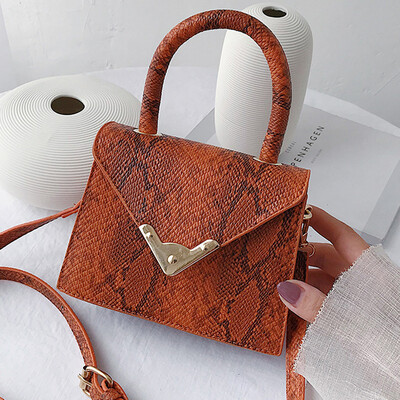 

Gobestart Women Retro Serpentine Crossbody Bags Messenger Bag Shoulder Bag Handle Bags
