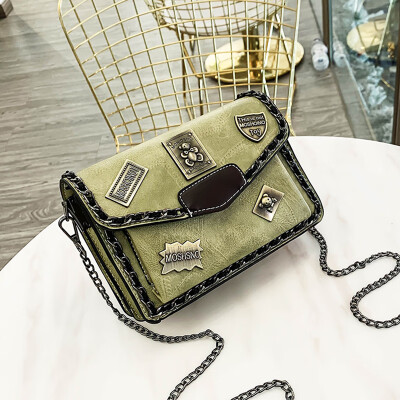 

Summer ins womens bag tide Korean version of chain bag fashion personality 100 shoulder oblique satchel