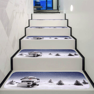 

Tailored Christmas Decoration 1Set StepBasic Non-Slip Coral Fleece Resistant Carpet Stair