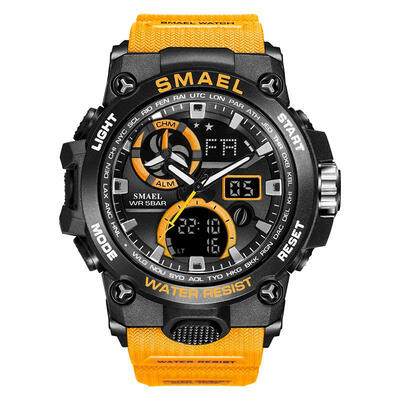 

SMAEL 8011 Male Military Watch Fashion Waterproof Wristwatch Multifunctional Digital Sport Watches