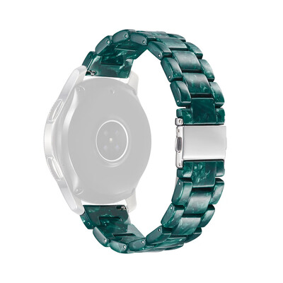 

〖Follure〗Luxury Crystal Resin Agate Beads Watch Band Strap For Samsung Galaxy watch 42mm