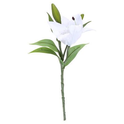 

Simulation Lily Artificial Fake Flowers Bouquet Bridal Party Home Decor