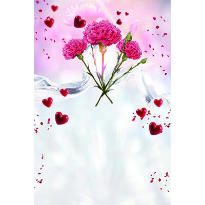 

Mother Day Love Party Photography Backdrop Festival Studio Photo Background