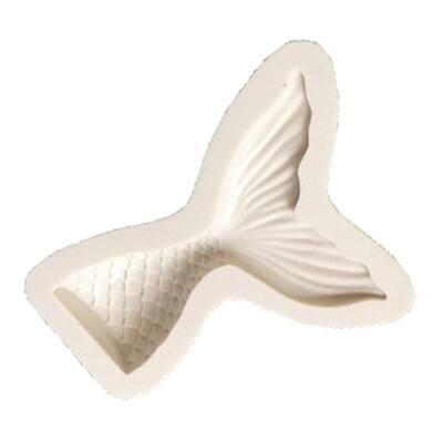 

1Pcs Fairy Mermaid Tail Silicone Fondant Mold Icing Mold Baking Tool