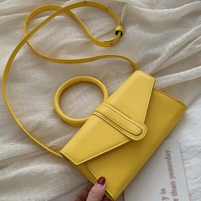 

Tailored Womens Fashion Handbags Small Square Bag Wild Messenger Bag Solid Color