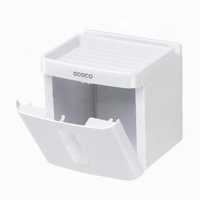 

Bathroom Waterproof Tissue Box Toilet Paper Holder Storage Box Organizer