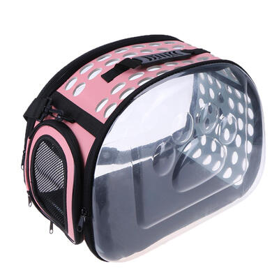 

Foldable Soft Pet Carrier Puppy Dog Cat Outdoor Travel Bag Clear Dog Bag