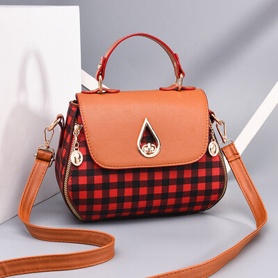 

2019 spring&summer new womens bag handbag Korean version of the simple trend shoulder bag Messenger bag cross-border